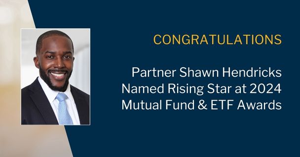 Stradley Ronon Partner Shawn Hendricks Named Rising Star at 2024 Mutual Fund & ETF Awards