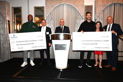 Philadelphia Fund Alliance Raises $100,000 to Support Local Communities through The Malcolm Jenkins Foundation and the Make The World Better Foundation